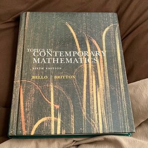 Math textbook